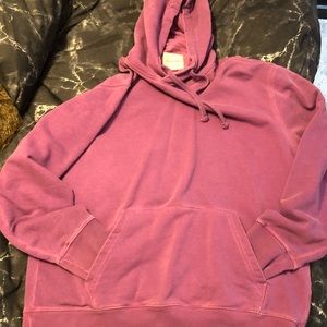 AE heavy purple hoodie